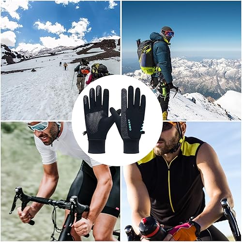 Miniatura 4 de Waterproof Insulated Glove, Windproof Cold Weather Gloves, Mens Biking Winter Glove of Cold Weather, Insulated Thermal Gloves, Cycling Thermal Men