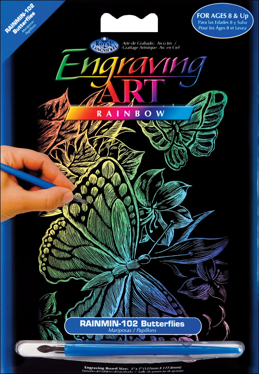 Rainbow Foil Engraving Art Mini Kit 5