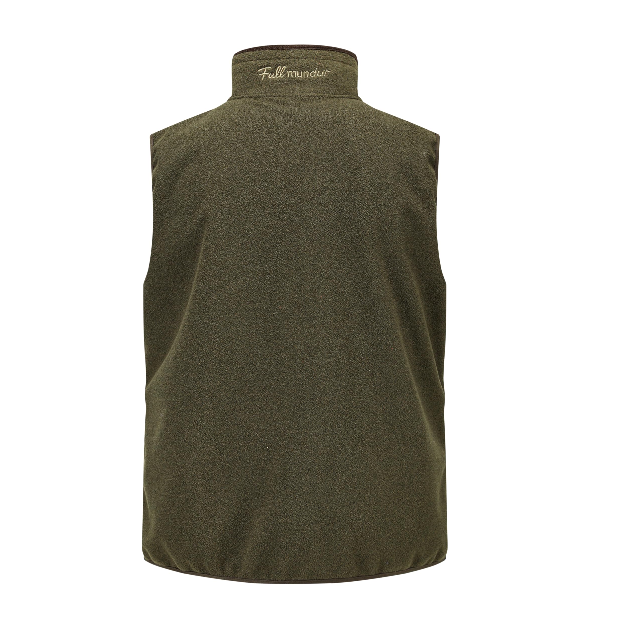 Blaze Gilet da caccia reversibile antivento e impermeabile da uomo con motivo mimetico arancione