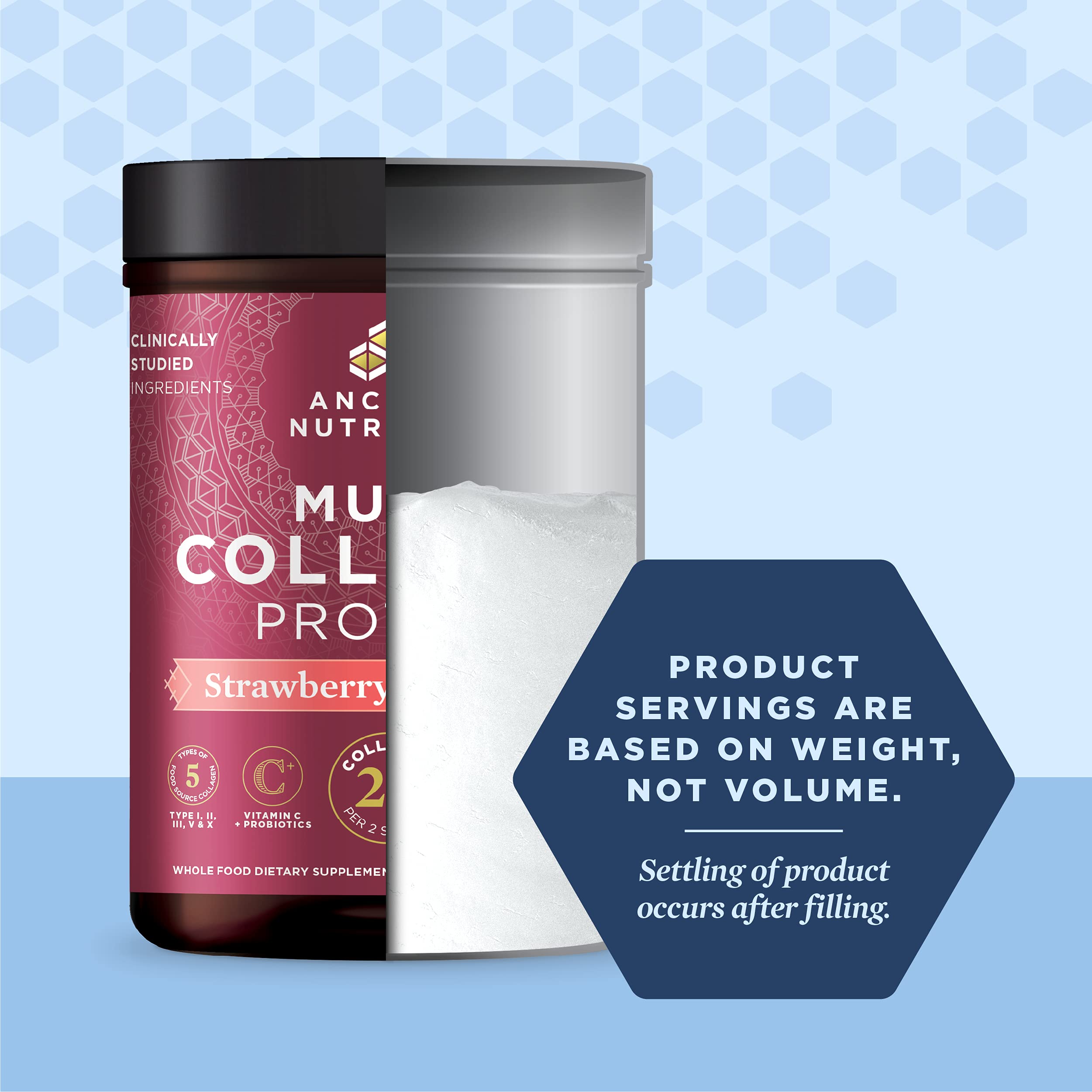 Collagen Powder Protein by Ancient Nutrition, Multi Collagen Protein
