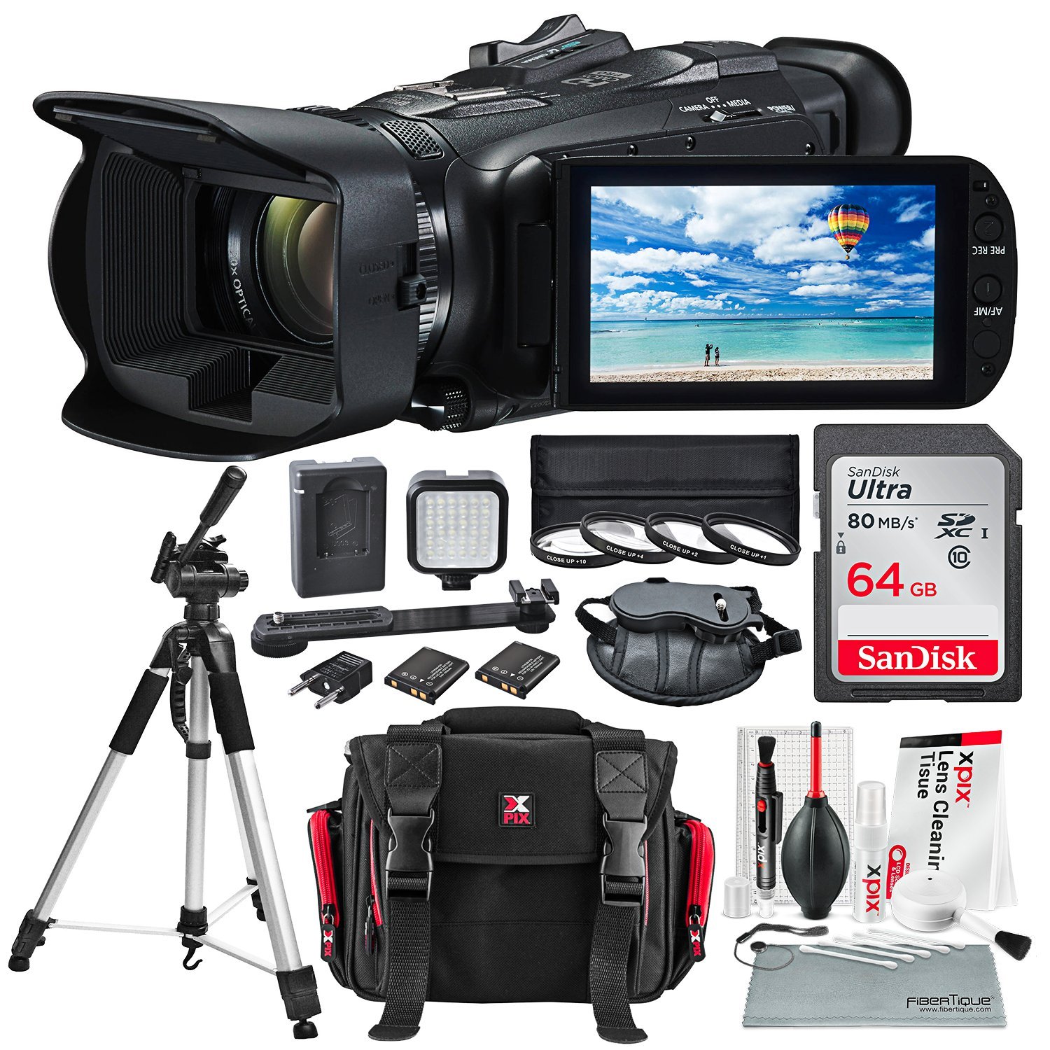 Canon Vixia Hf G40 Full Hd Camcorder With Deluxe Accessory