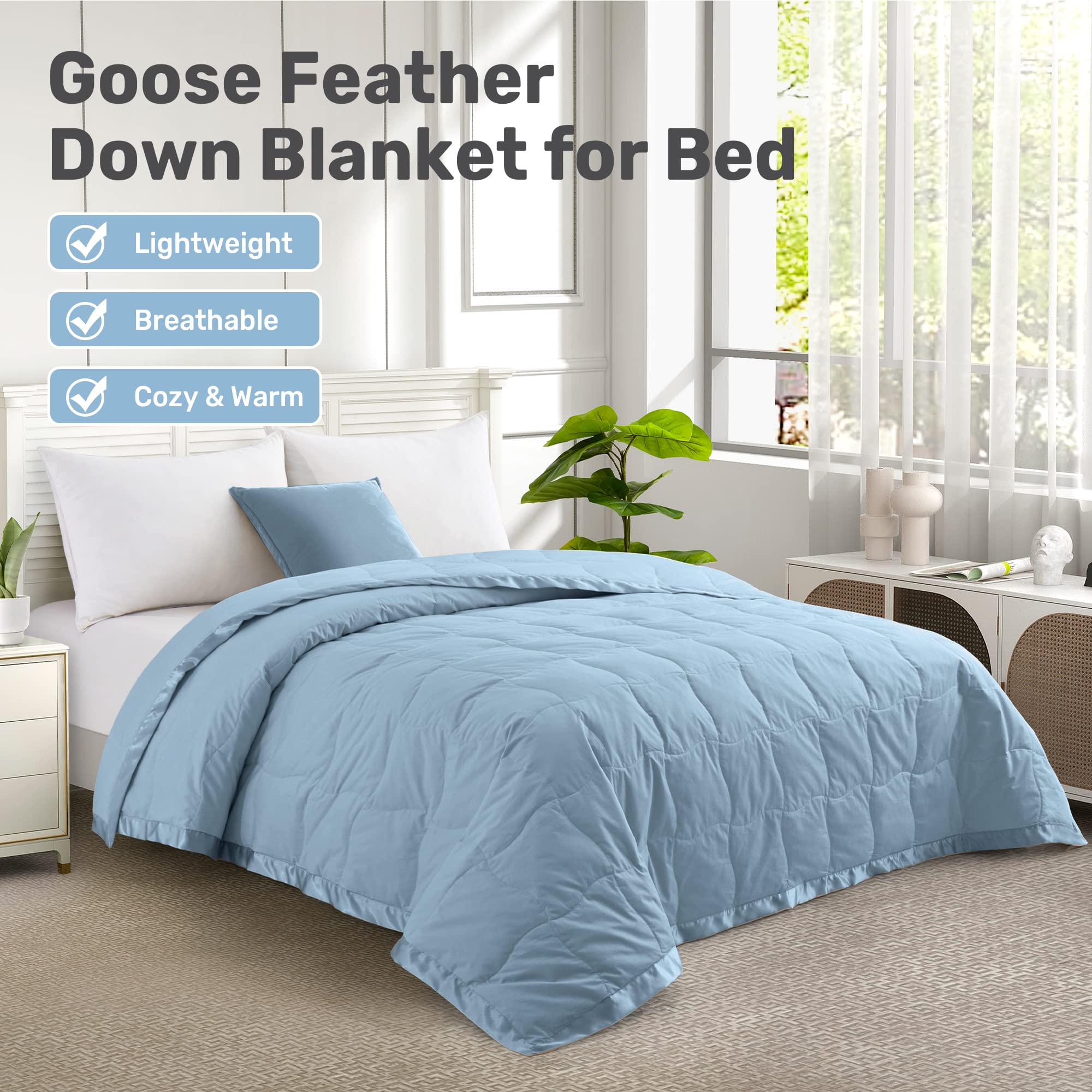 feather down throw