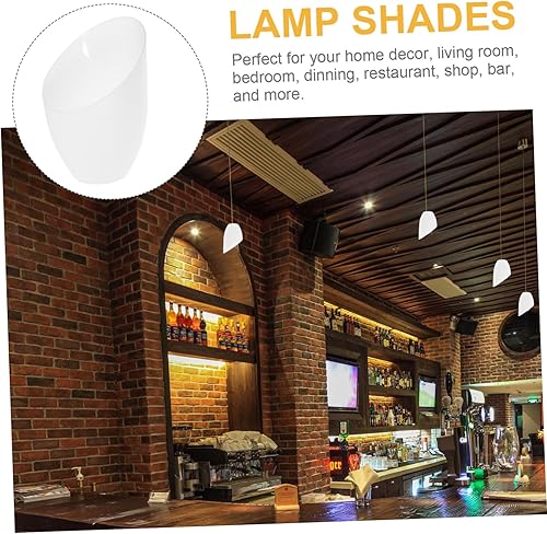 Miniatura 8 de Operitacx Elegante pantalla de herradura cubierta de luz simple instalación conveniente reemplazo para pantallas viejas