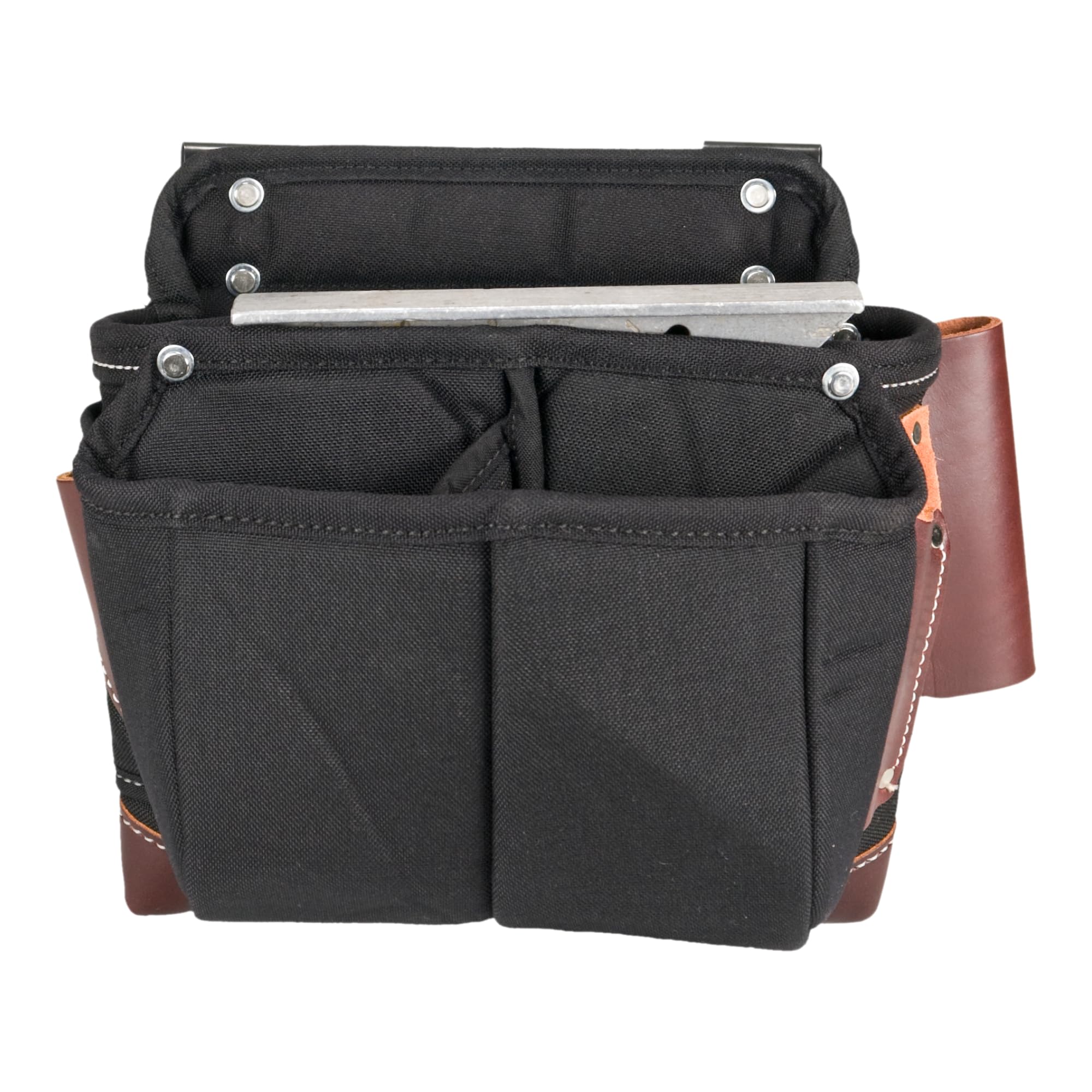 Occidental Leather Builders’ Vest Fastener Bag - 9 Pockets & Tool Holders - Made in USA