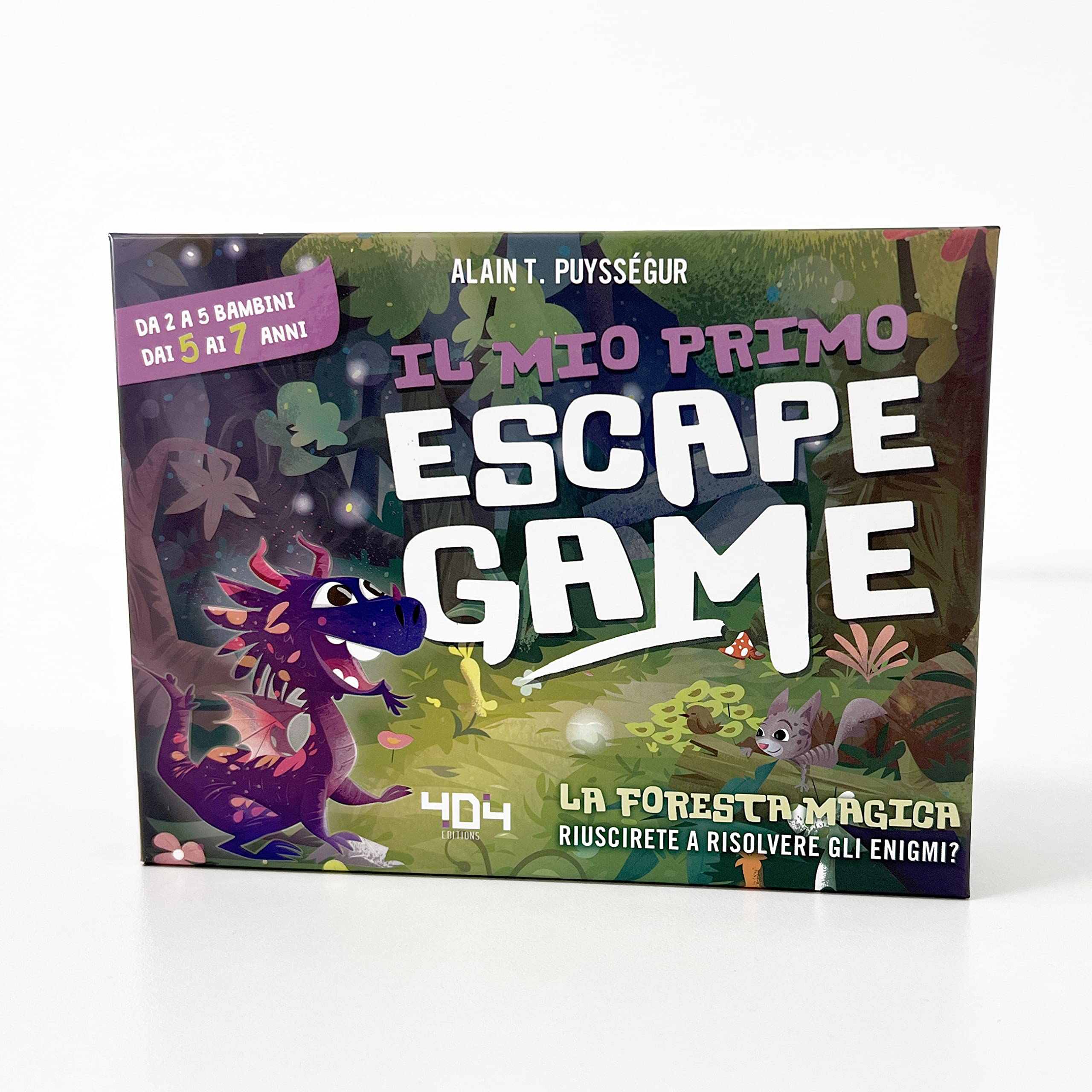 Asmodee Escape Box: My First Escape Game, The Magic Forest, Treasure Hunt for Children 2-5 Players, 5-7 Years, Italian Edition - Image 2