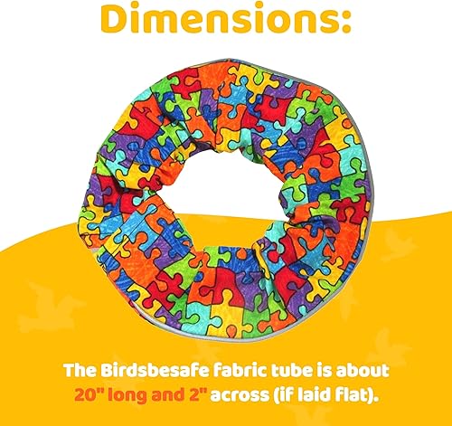 Miniatura 6 de Birdsbesafe® Funda para collar de gato para pájaros, collar de gato con advertencia de pájaros, científicamente probado para ayudar a evitar que tu