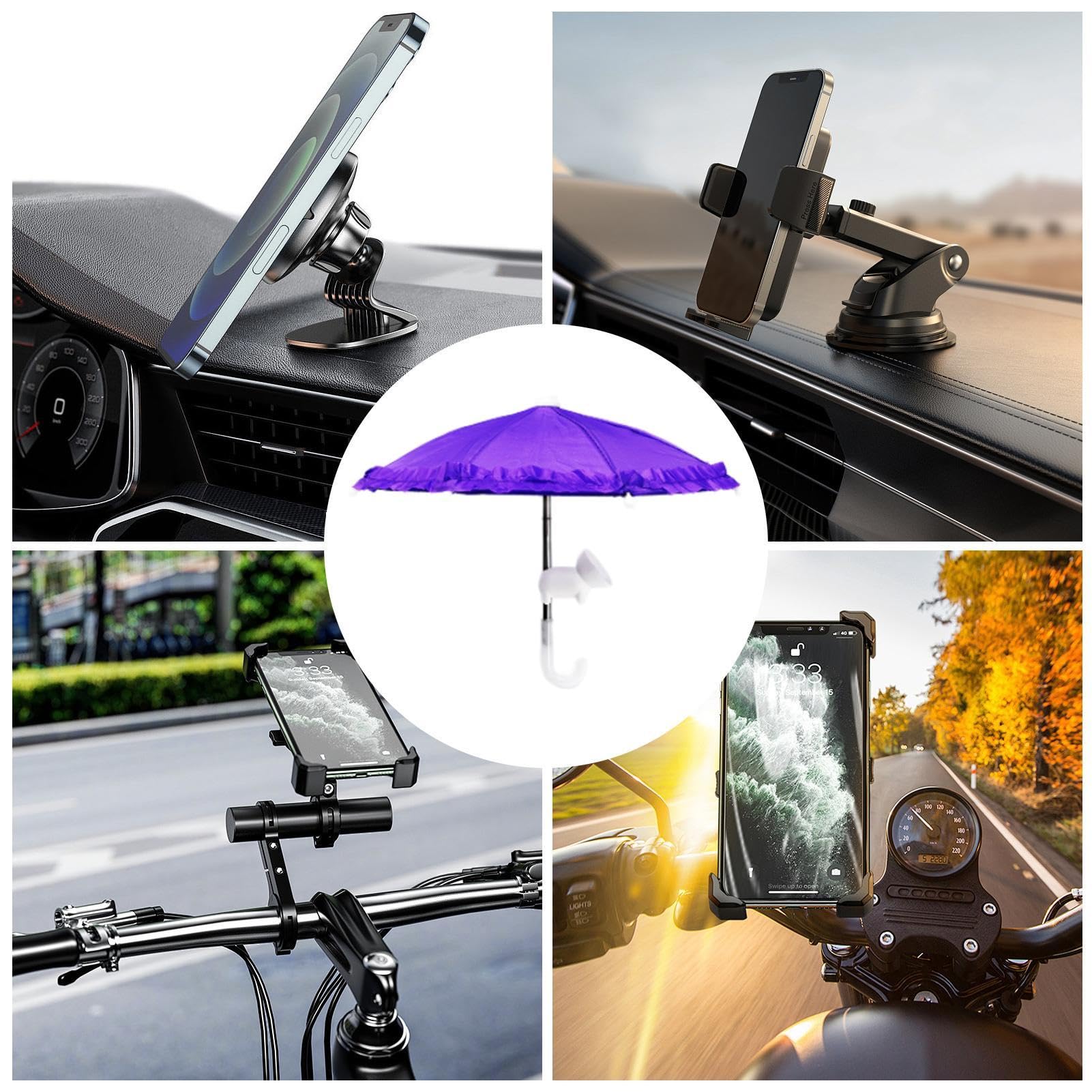 Pare-soleil pour téléphone portable, pare-soleil pour téléphone portable | Parapluie de téléphone réglable antireflet,Support de pare-soleil de téléphone portable à ventouse, couverture de