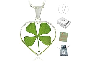 TAMI Four Leaf Clover Necklace: Shimmering Charm for Women
