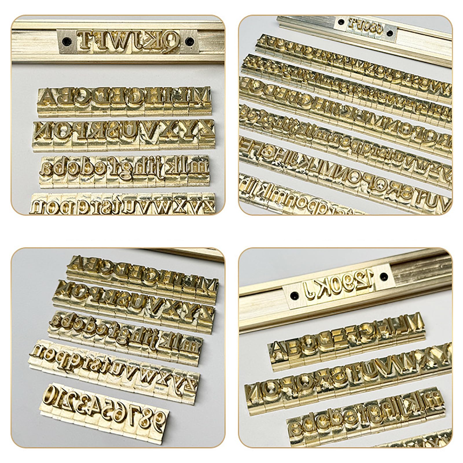 Macchina per stampaggio a caldo, strumento di goffratura digitale multifunzione per logo, lettere in ottone ed etichette, ideale per timbrare pelle e legno