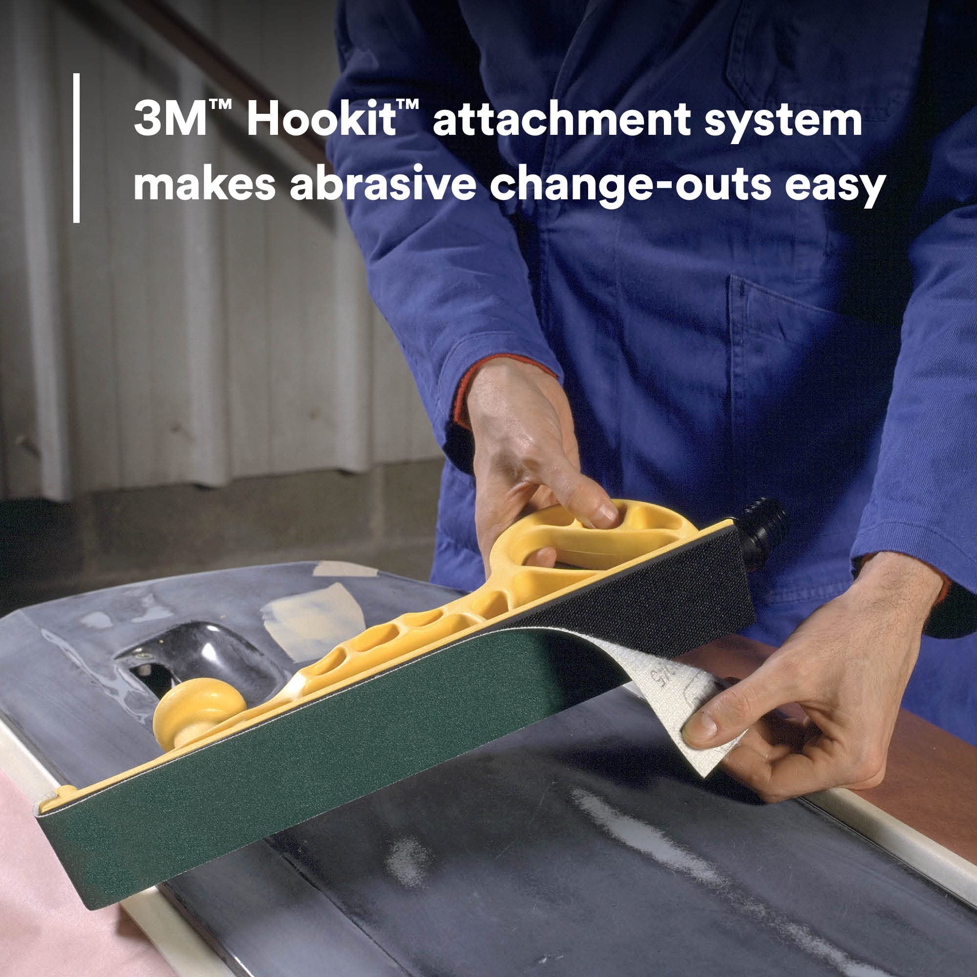 3M Hookit Hand File Board - Restore Surfaces -6