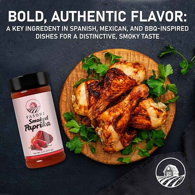 Pimentón Ahumado en Polvo Fasori 170 g - Sabor Ahumado Intenso miniatura 4