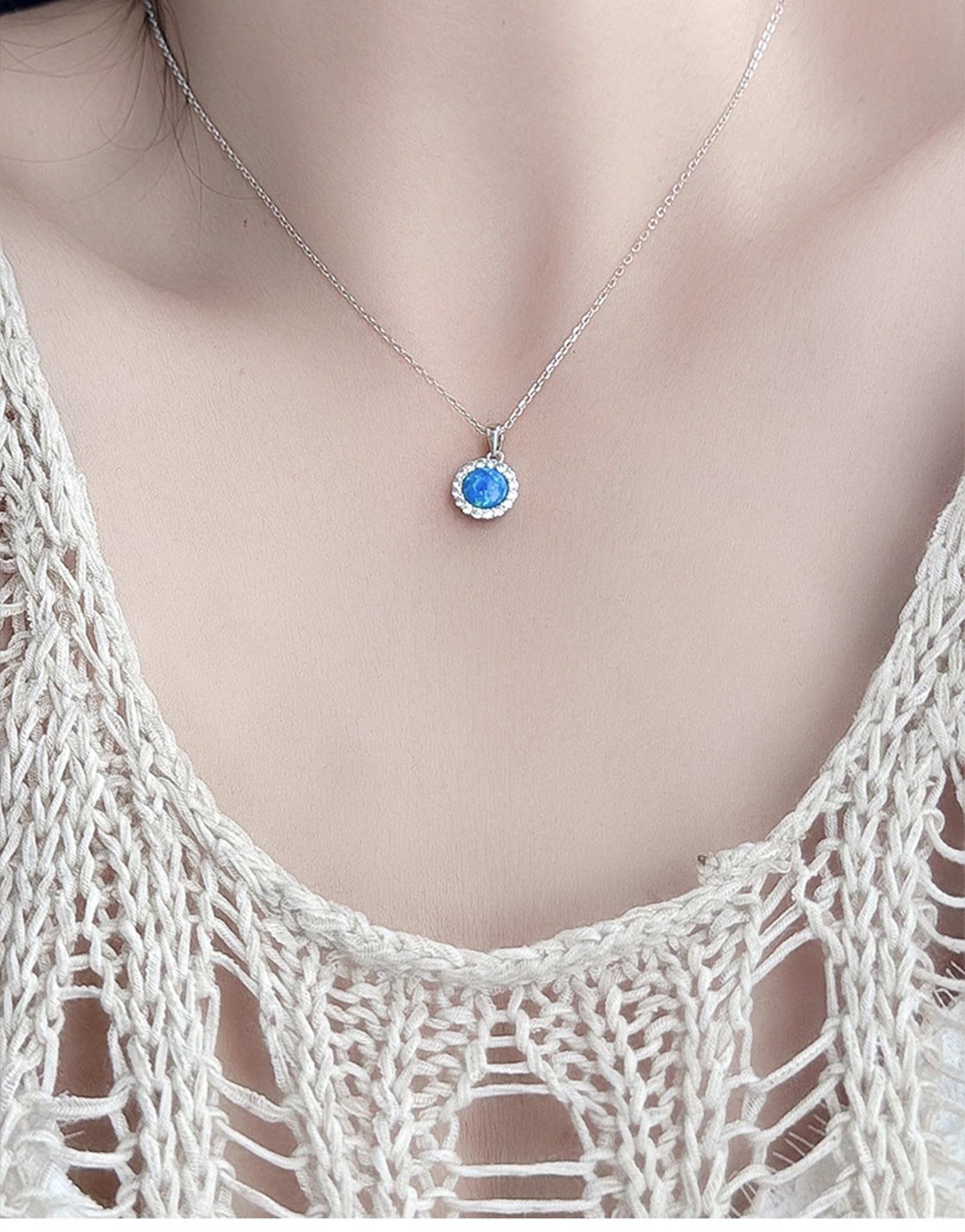 Collares de oro amarillo para mujer, collar ajustable con halo para mujer