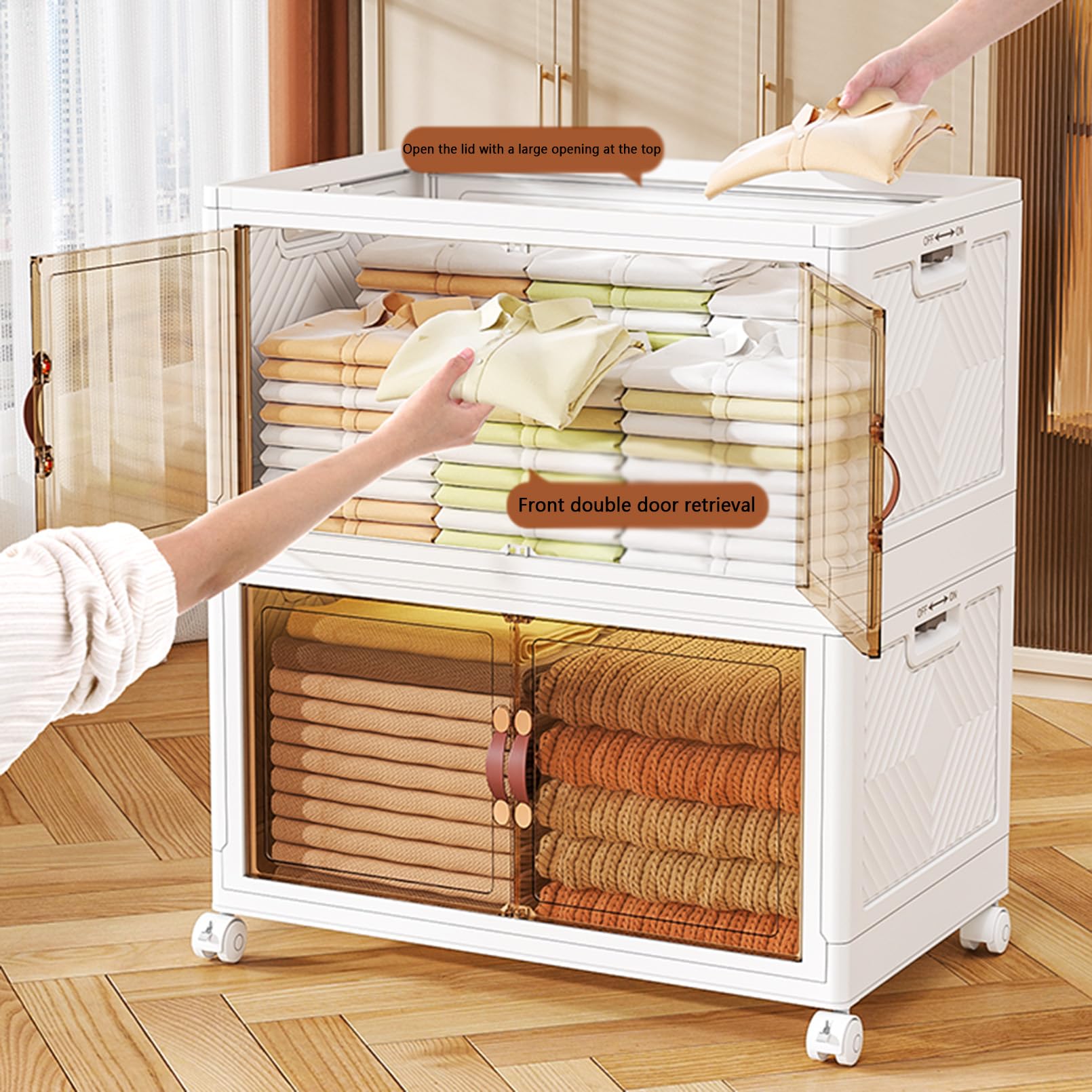 40 Gallon Storage Tote With Wheels Rolling Tote With Wheels And