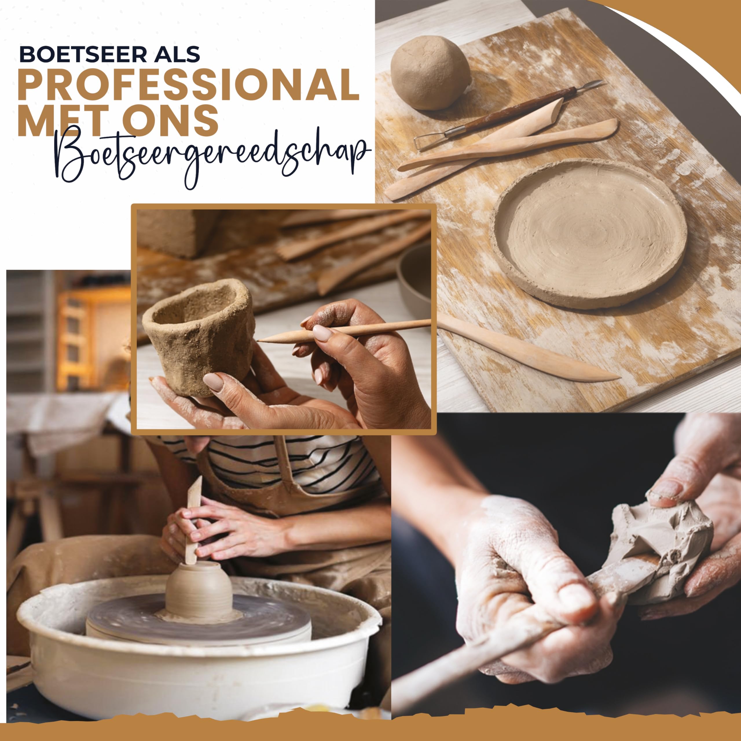 mreechan Modelleergereedschap, 30 stuks snijgereedschap mreechan Modelleergereedschap, 30 stuks snijgereedschap
