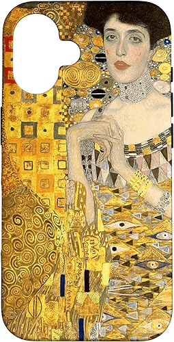 Carcasa para iPhone 16 Adele Bloch-Bauer I Gustav Klimt Art Nouveau Simbolismo