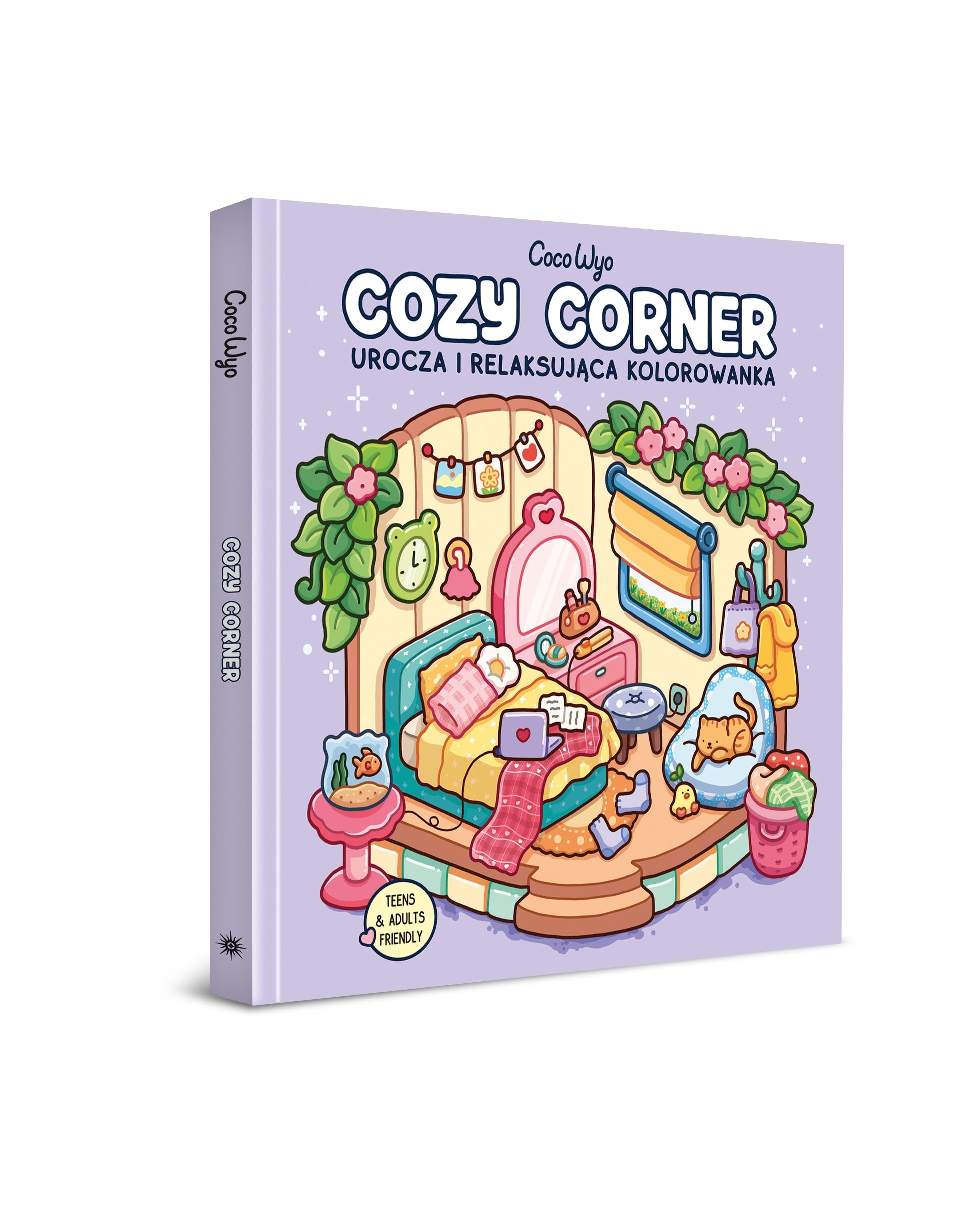 Cozy Corner Urocza i relaksująca kolorowanka