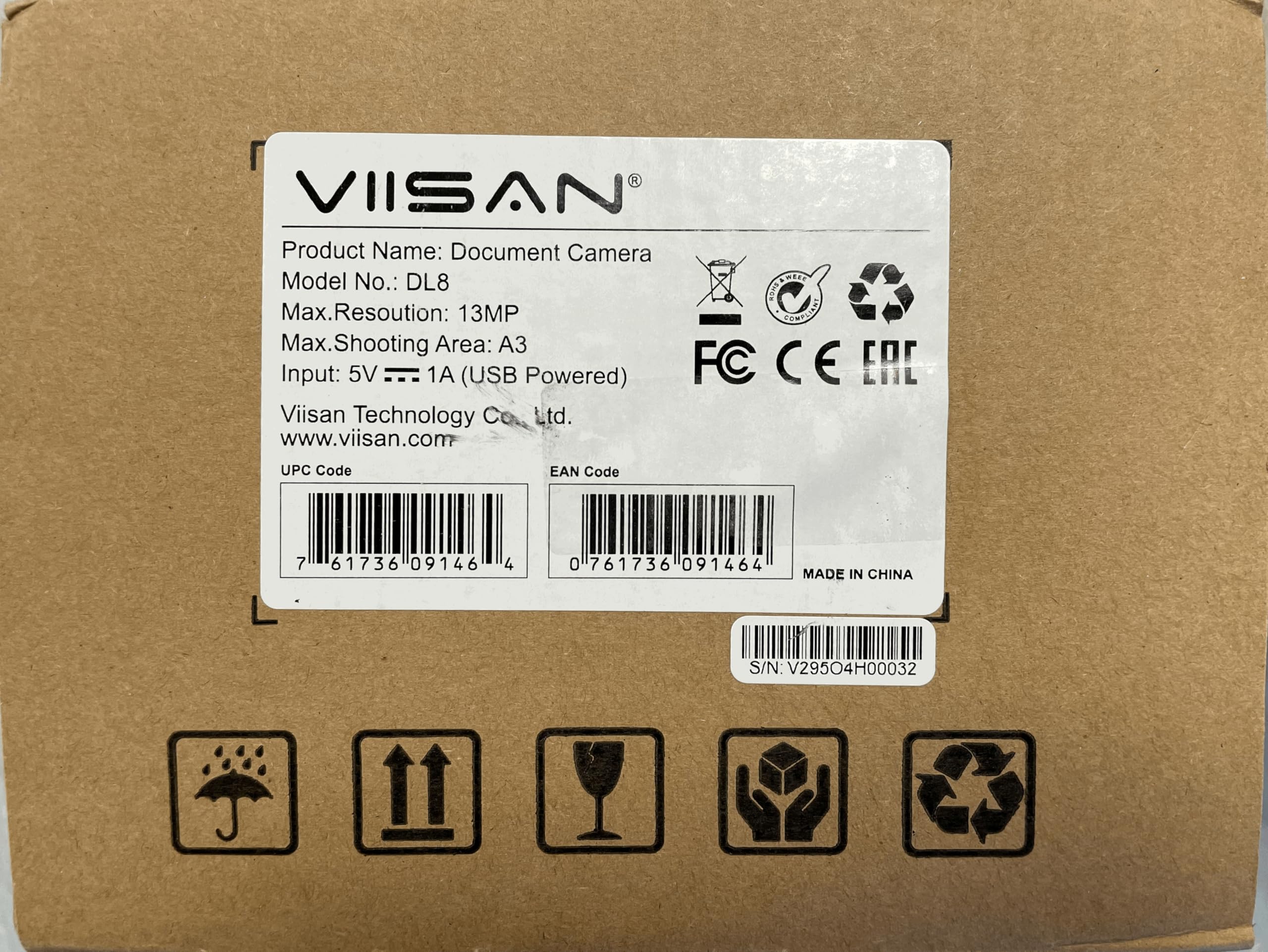 Viisan DL8 Dokumenten- Buchscanner. Max Scanbereich A3. 13MP Auflösung. Buchseiten Glätten & Aufteilen Auto-Scannen.Text-in-Sprache. OCR-Texterkennung. Windows & Mac