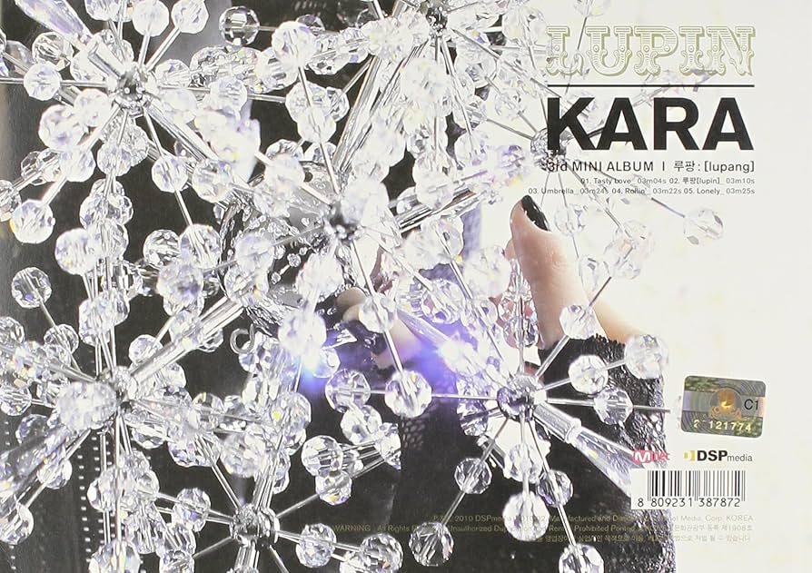 KARAのサイン付きCD 3rd ミニアルバム LUPIN KARAのサイン付きCD 3rd ミニアルバム LUPIN