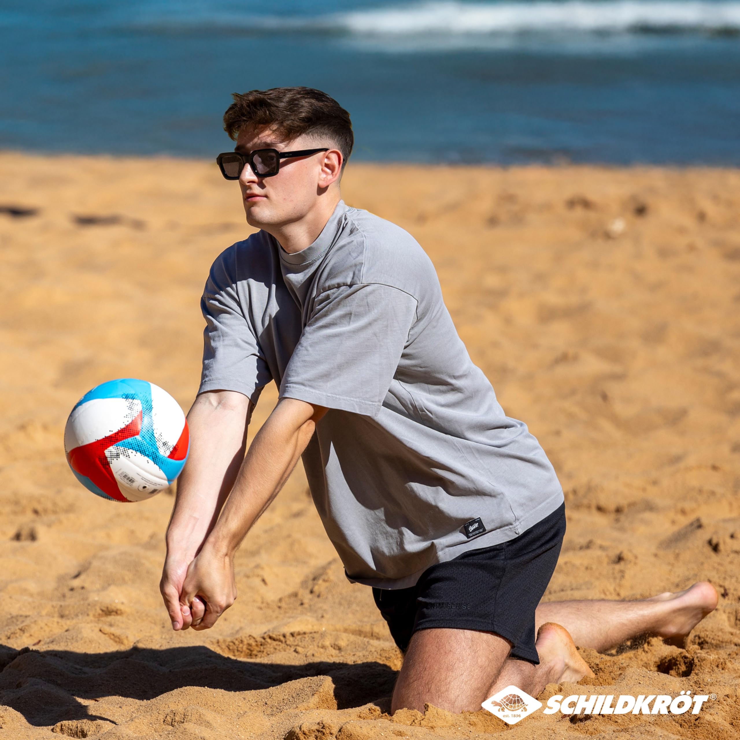 Schildkröt Ballon de Volleyball Soft Touch, Taille 5, pour l'Intérieur et l' Extérieur, pour Joueurs Avancés et Récréatifs