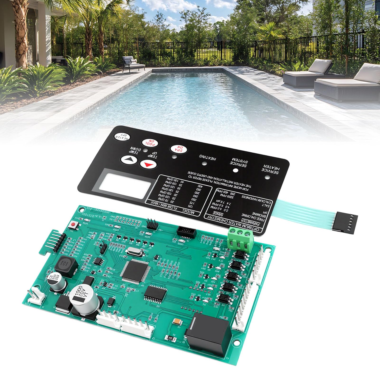 SEAFRONT Podgrzewacz Basenowy Panel Sterowania 42002-0007S 472610Z