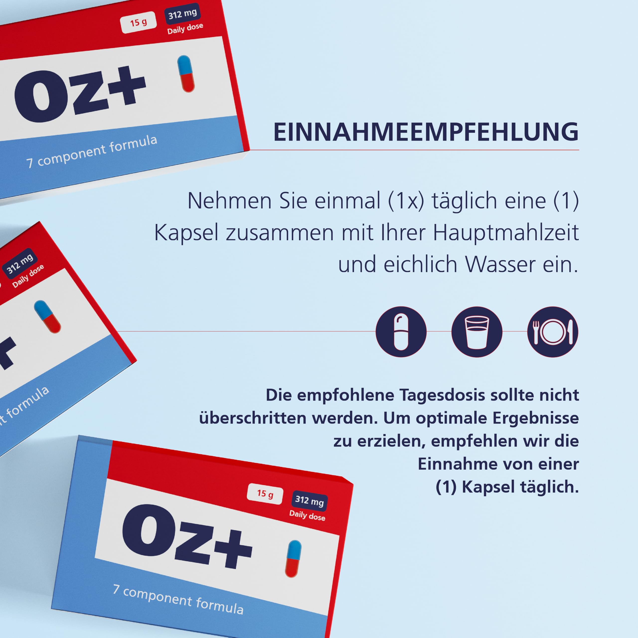 Oz+ Duo Stoffwechsel Kapseln – 7-Komponenten Formel mit Bockshornklee, Capsicum & Zink | Für Männer & Frauen | Vegan, GMO-Frei, Glutenfrei, Laktosefrei | 30 Kapseln (1 Packung)