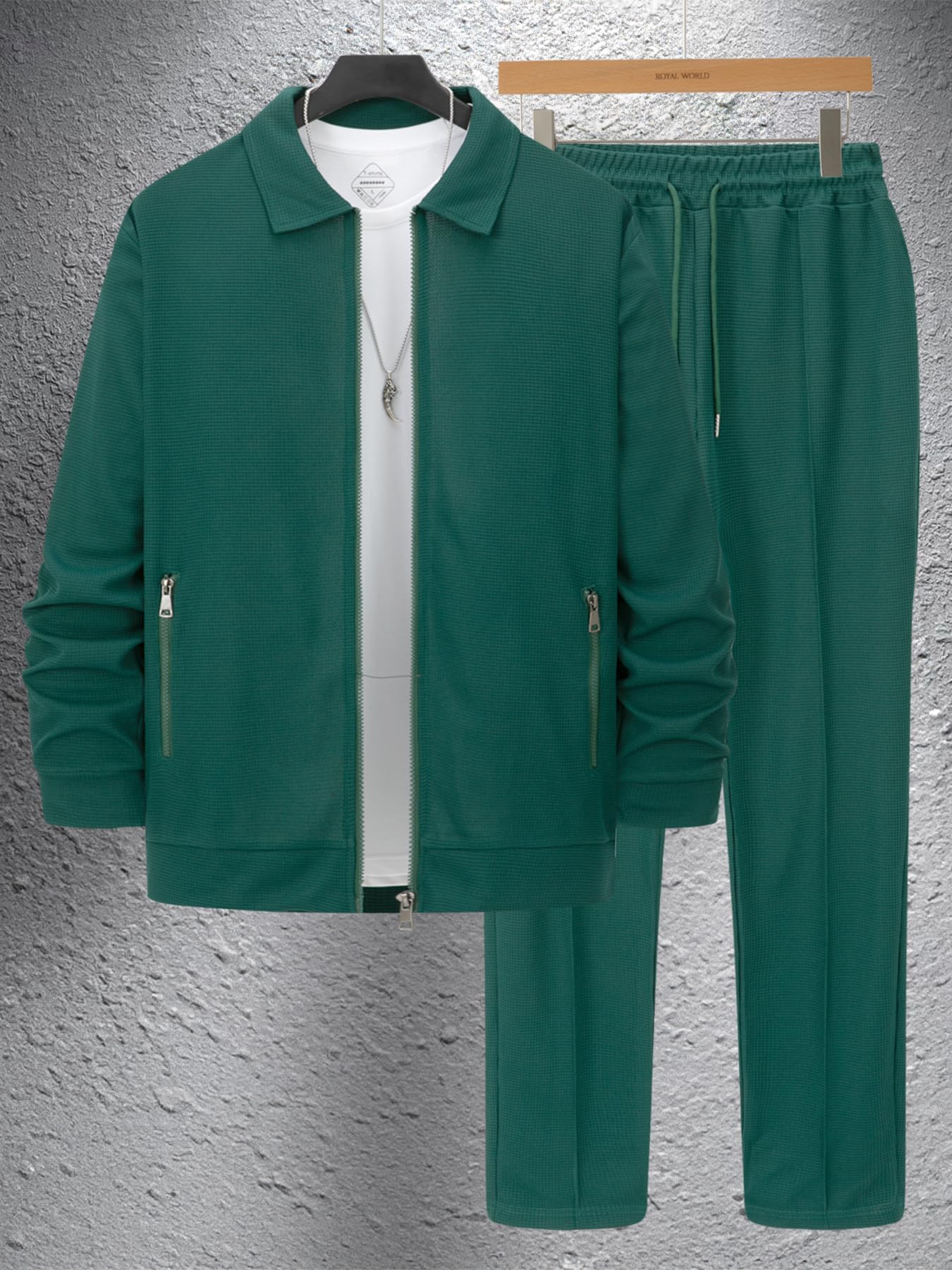 2 Piezas Juego De Sudaderas Suit Chándal Hombre Sudaderas Deportivas Top Y Juego De Trotar Deportivo Inferior Moda Traje