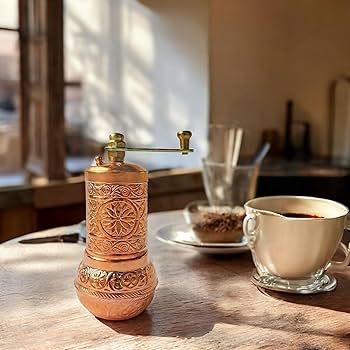 Amazon.com: Handmade Turkish Brass Pepper Salt Spice Grinder Mill