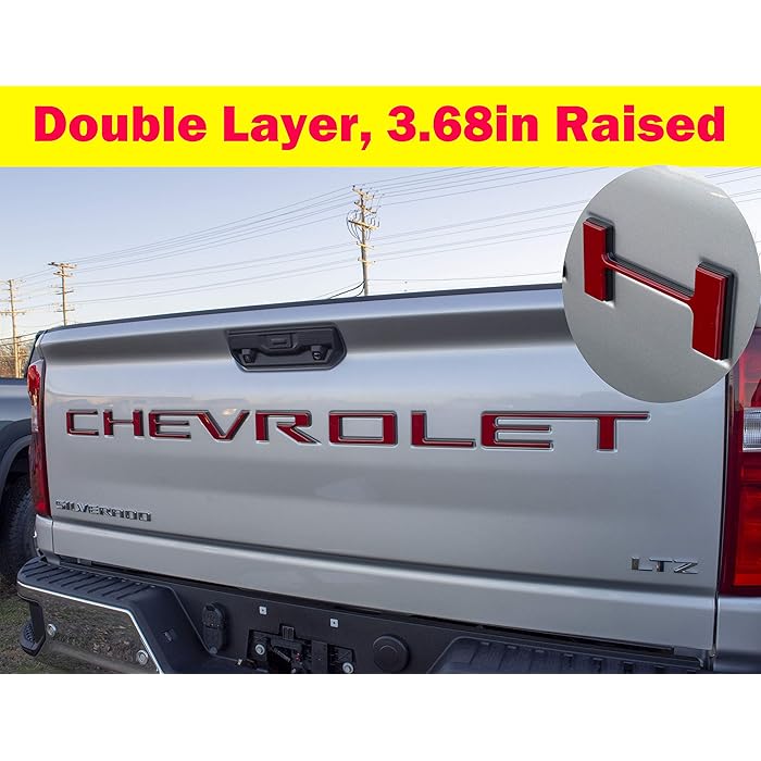 Buy AUTO PRO ACCESSORIES Tailgate Insert Letters for 2019 Chevrolet