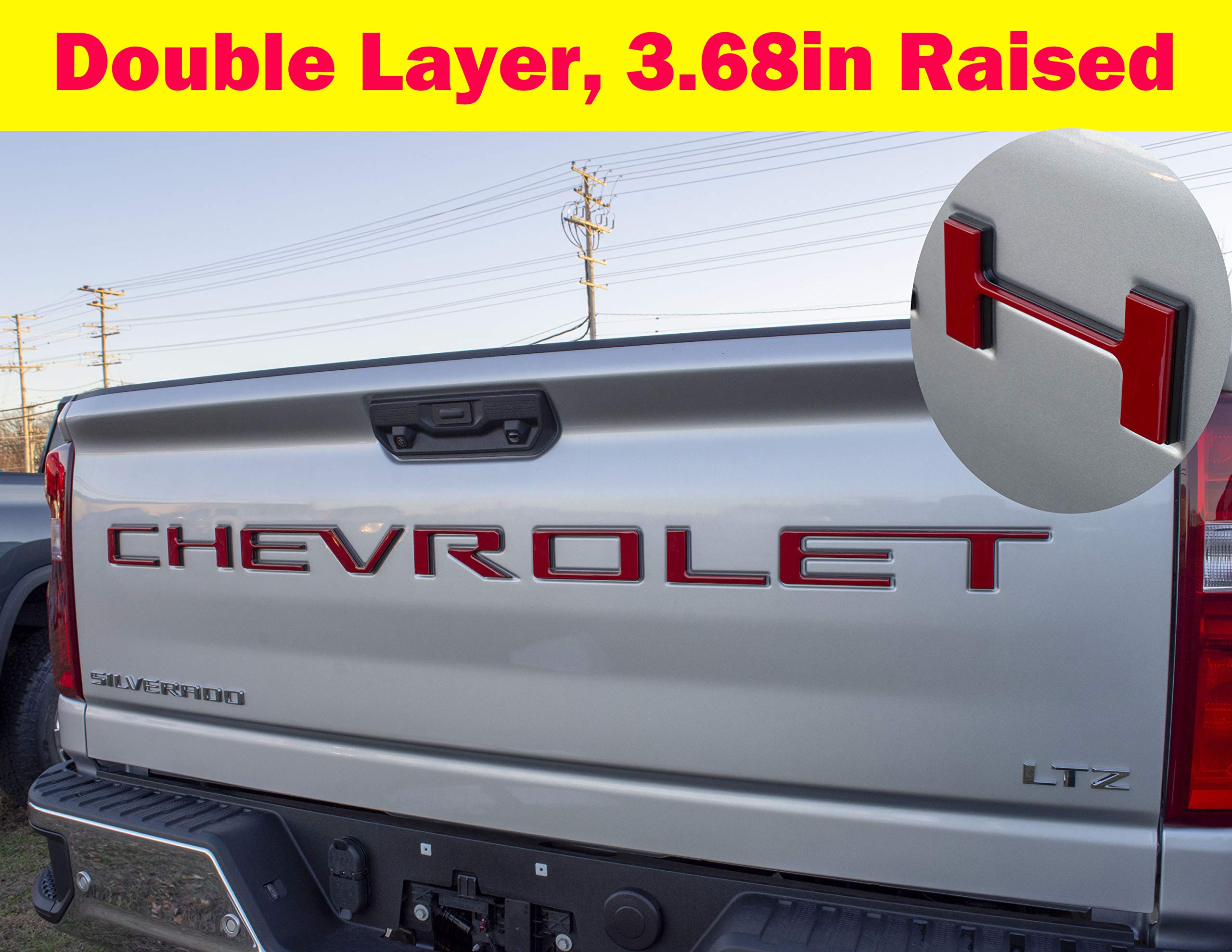 Buy AUTO PRO ACCESSORIES Tailgate Insert Letters for 2019 Chevrolet