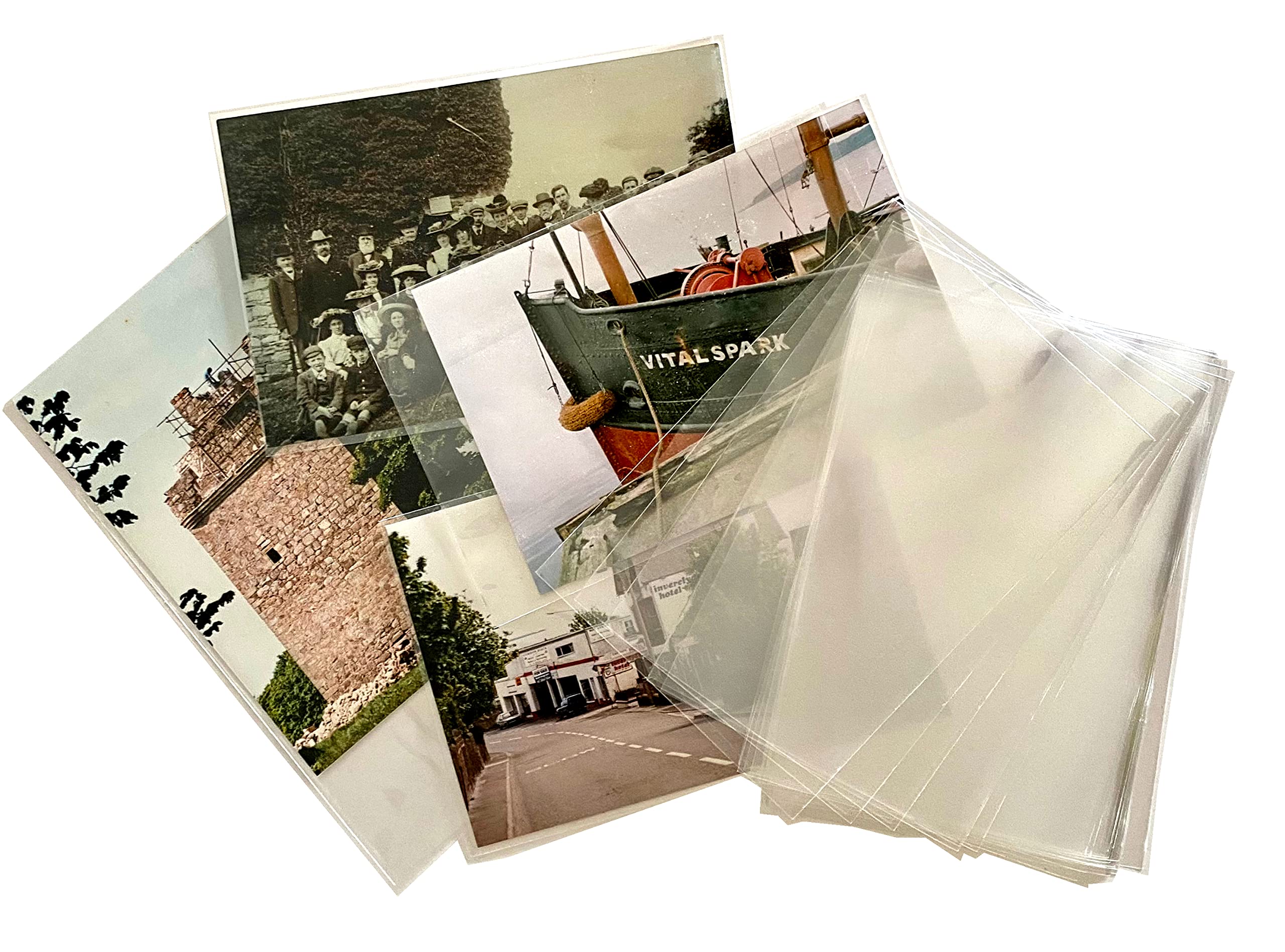 Fotoschutzhüllen, Archivstandard, säurefrei, A4, 300 x 214 mm, 40 Stück