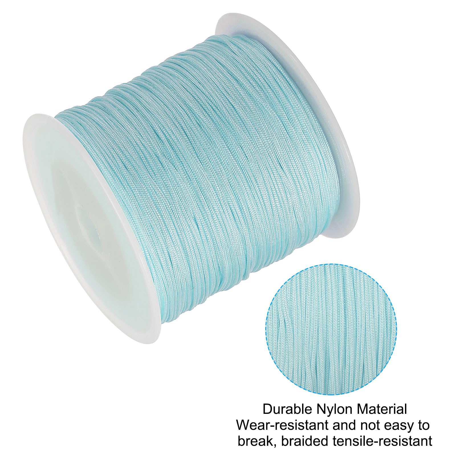 PATIKIL 0.8mm x 109 Yard Nylon Satin Cord - Image 4