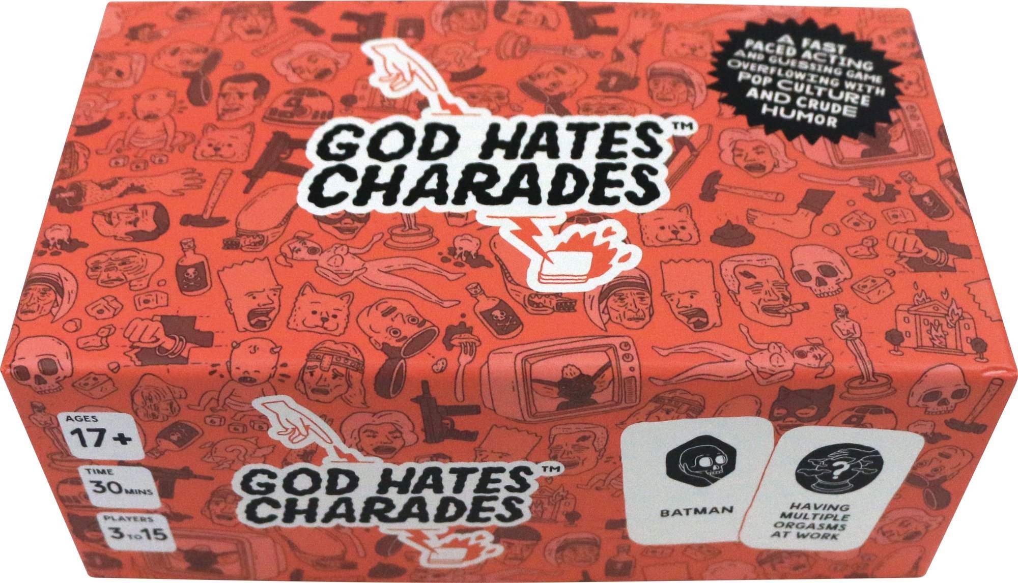 God Hates Charades Party Game