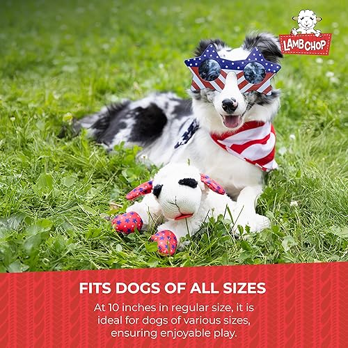 Miniatura 7 de Multipet Lambchop - Juguete de peluche para perros con chirriador