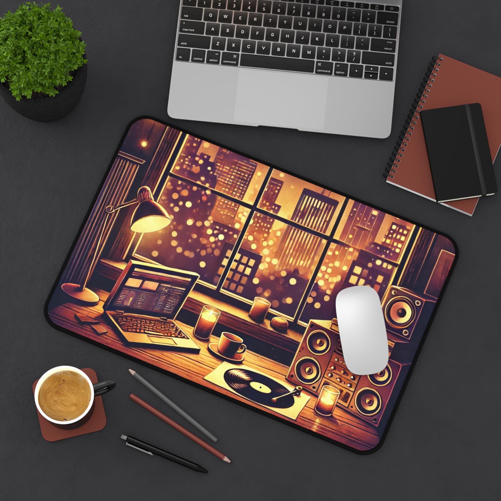 Desk Mat - Minimalist Desk Mat for Office or Home Workspace Work from Home Desk Accessory Desk Pad
