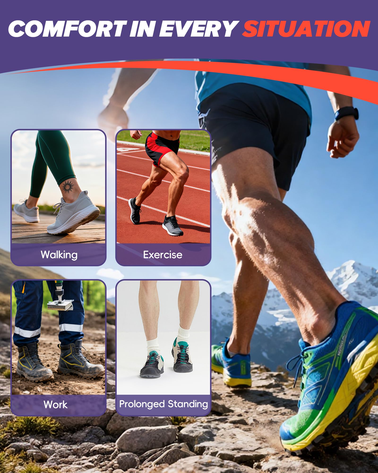 GelActiv sportowe wkładki dla mężczyzn