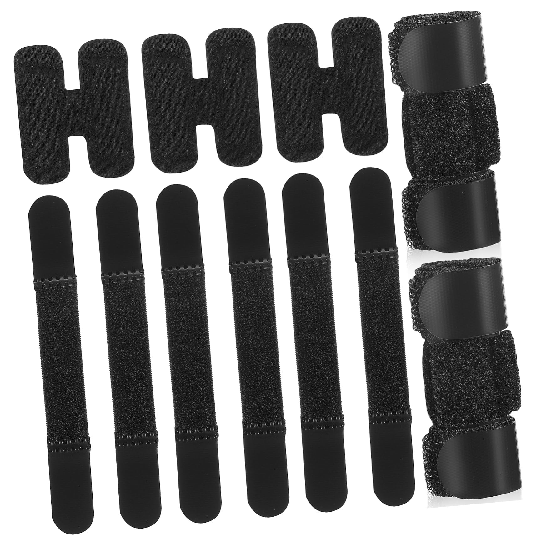Didiseaon 5 Pcs Splint Five-color Set Braces Splint Middle Index Splint Joint Fixing Band Fixation Band Elastic Splint Aluminum