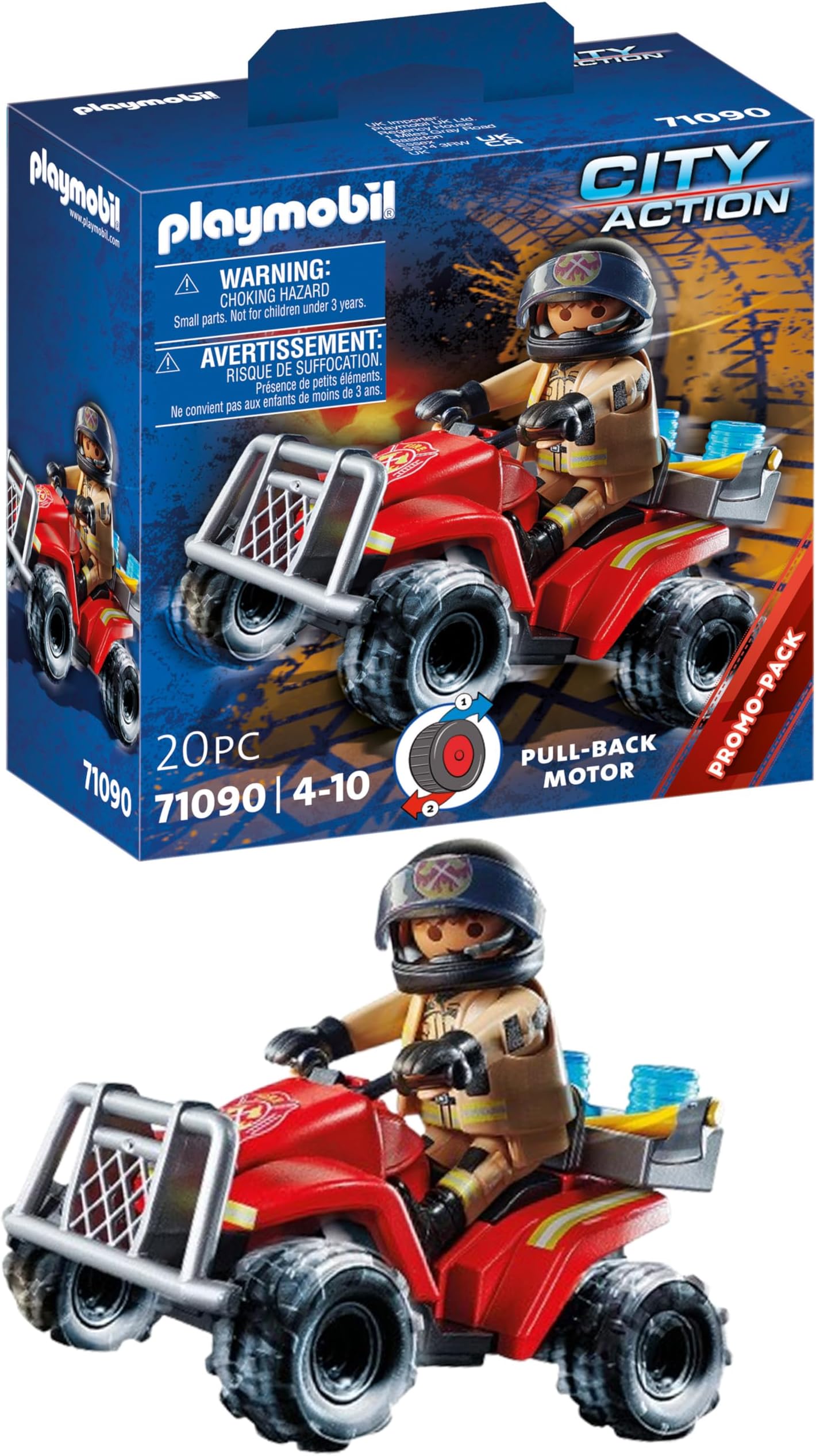 71090 Fire Rescue Quad