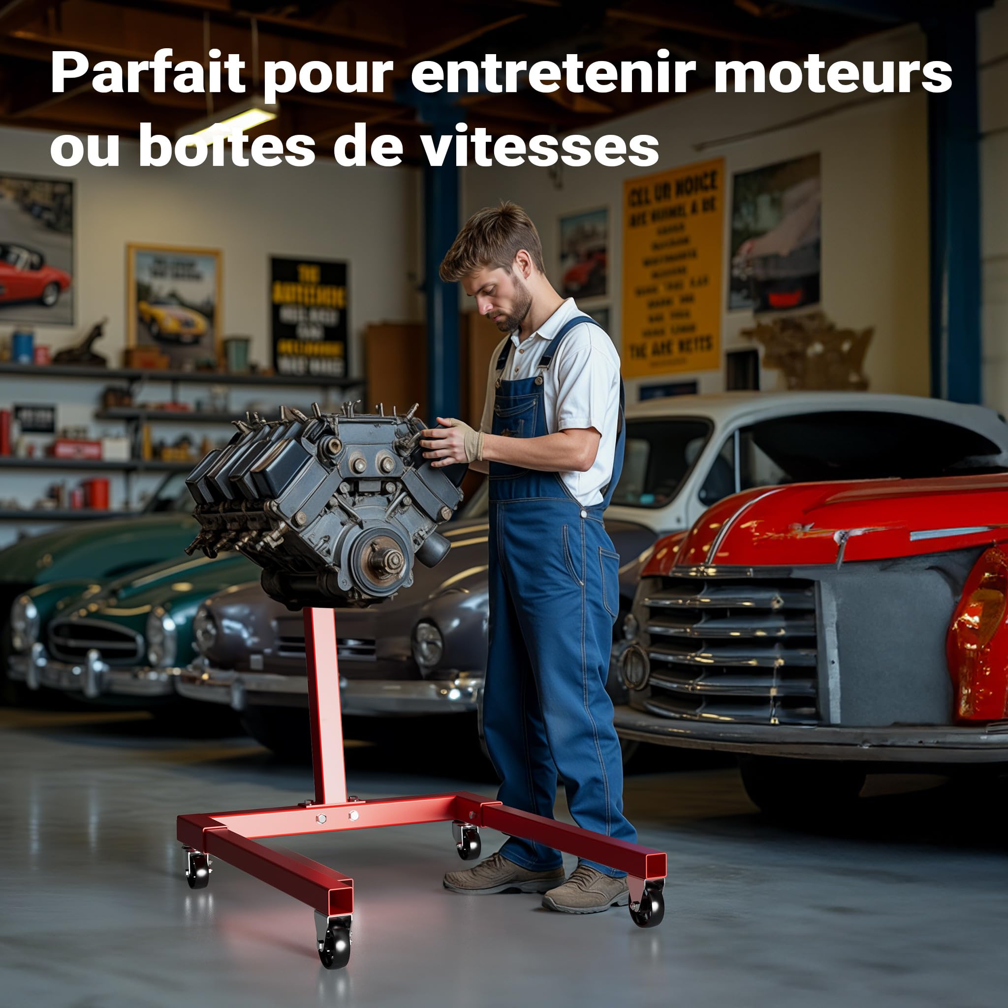 Support moteur Levage moteur Support à griffes 570kg