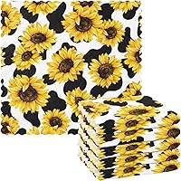 Vista 12 de CaTaKu Paños de limpieza reutilizables de microfibra de flores moradas, paños de cocina para lavar platos, paños de cocina con rosas de acuarela