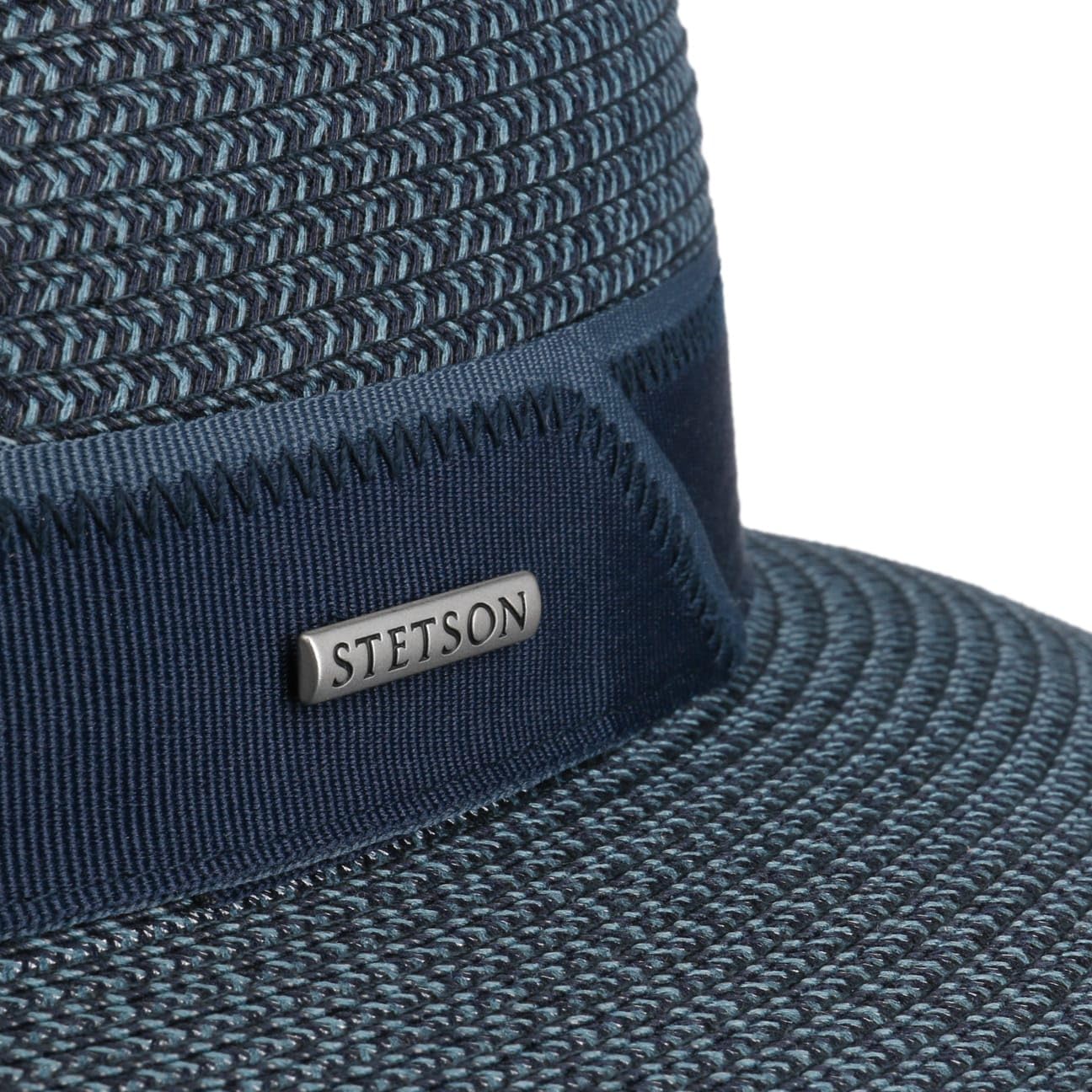 Stetson Pavelo Traveller Cappello di Paglia con Fascia in Tessuto Uomo Primavera Estate