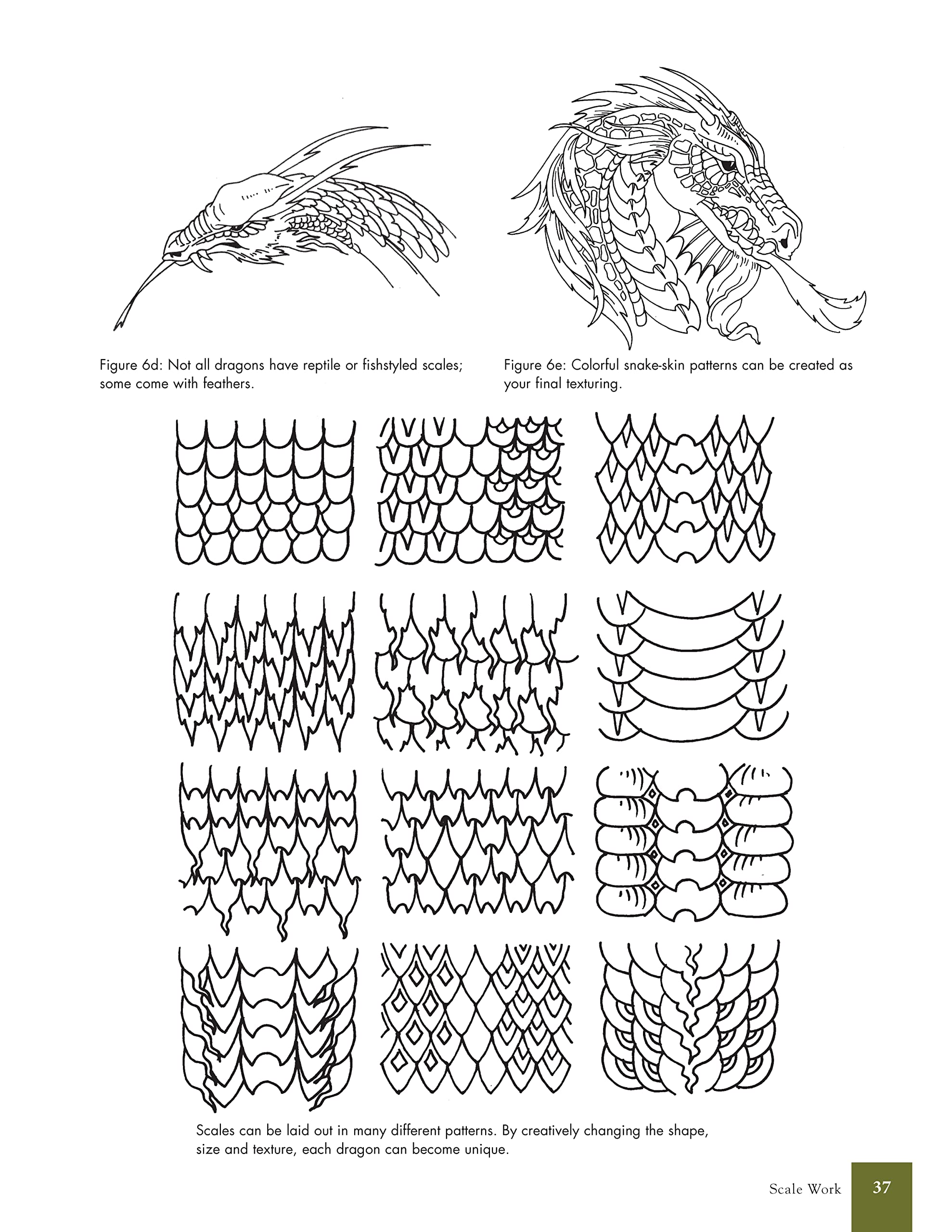 Great Book of Dragon Patterns: The Ultimate Design Sourcebook for Artists and Craftspeople