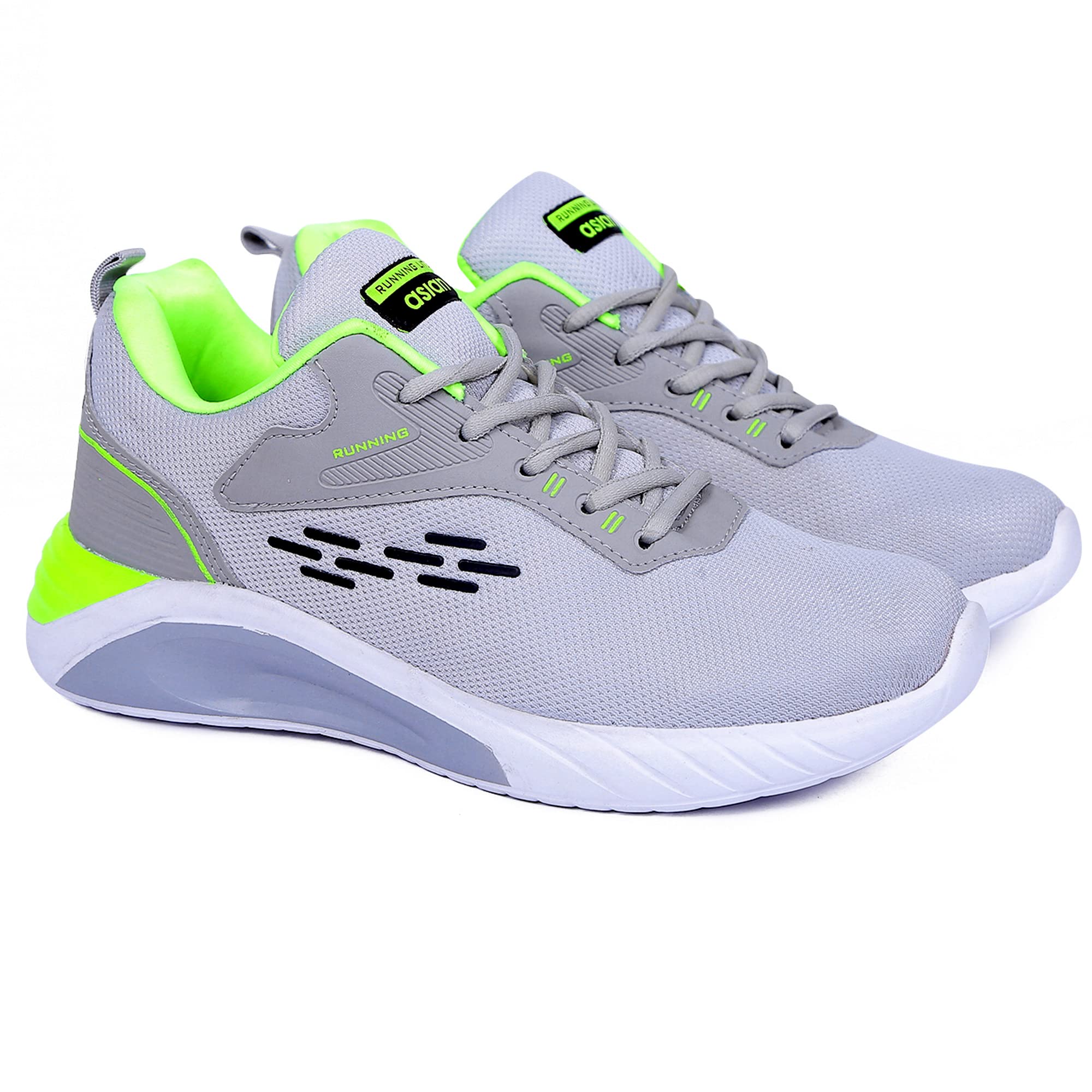 ASIAN Mens Grey Running Shoes - 7 UK (B09X5W9CZT) Amazon Price History, Amazon Price Tracker