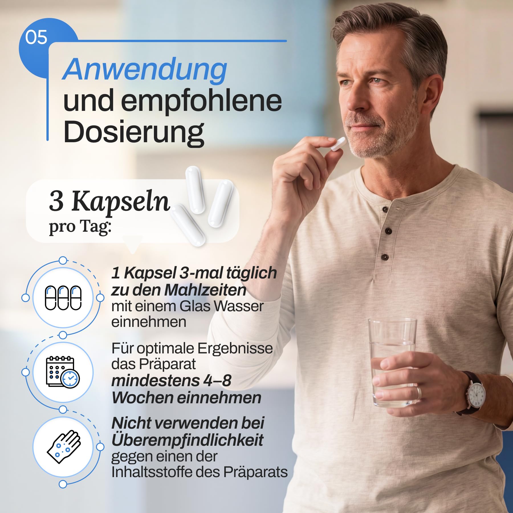 Kapseln Betasulin | Stoffwechselunterstützung und Blutzuckerbalance | mit Zimt-Extrakt 300 mg, Grüner Kaffee 270 mg | 30 Kapseln | Nahrungsergänzungsmittel
