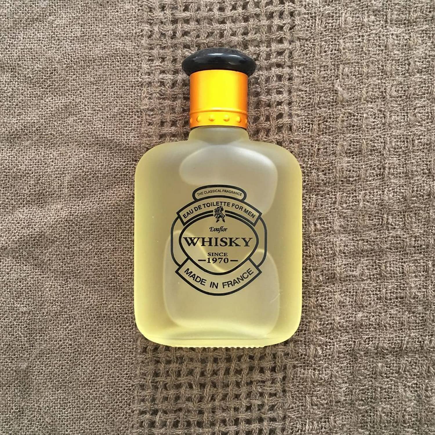 Evaflor WHISKY FOR MEN Eau de Toilette – Elegant and Magnetic Scent with Pineapple, Lavender and Sandalwood – For the Sophisticated Yet Effortless Man – Made in France – 3.4 Fl Oz