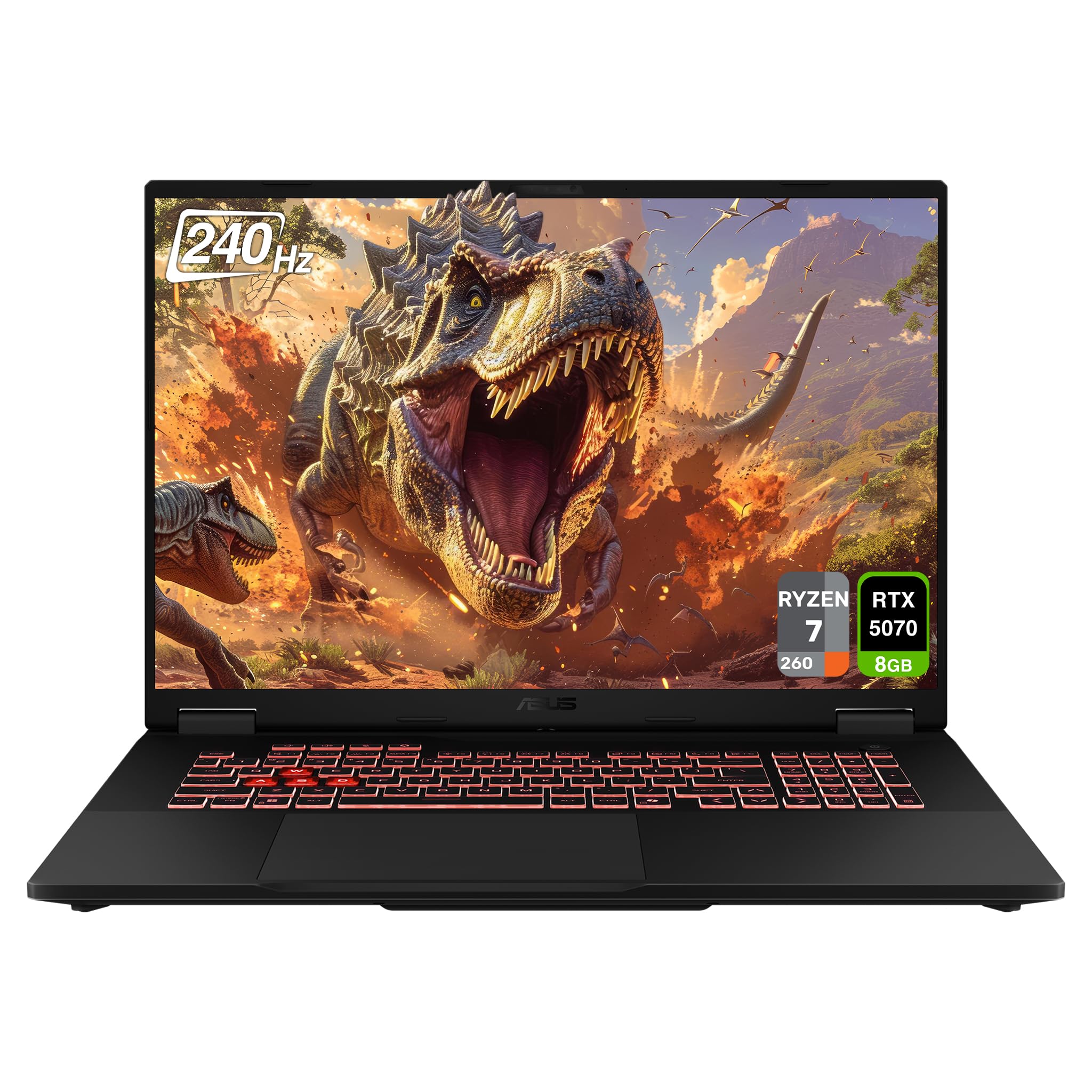 Amazon.com: ASUS TUF A18 Gaming Laptop, AMD Ryzen 7-260, 16 GB