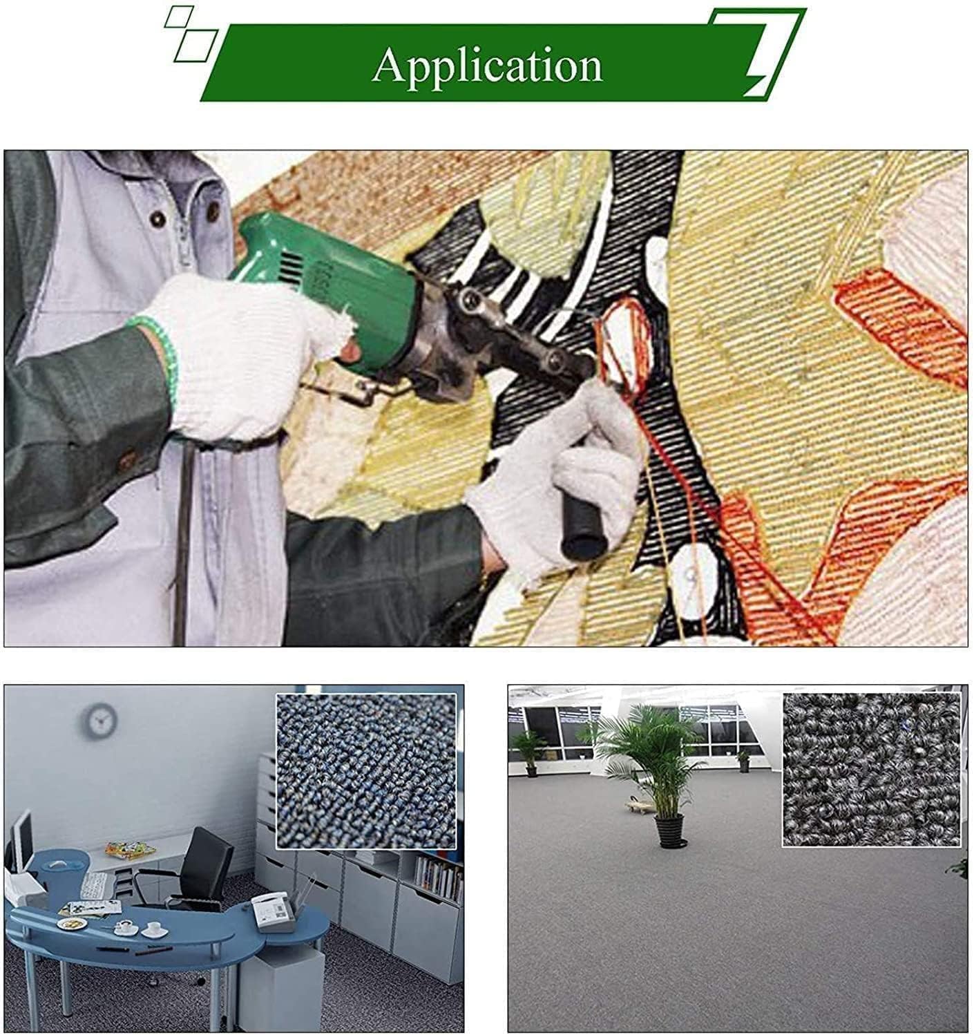 Tufting Gun, 2 in 1 Rug Tufting Gun Tufting Gun Cut Pile and Loop Pile Cut Pile Tufting Gun Loop Pile Tufting Gun Suitable for Professionals and Beginners,