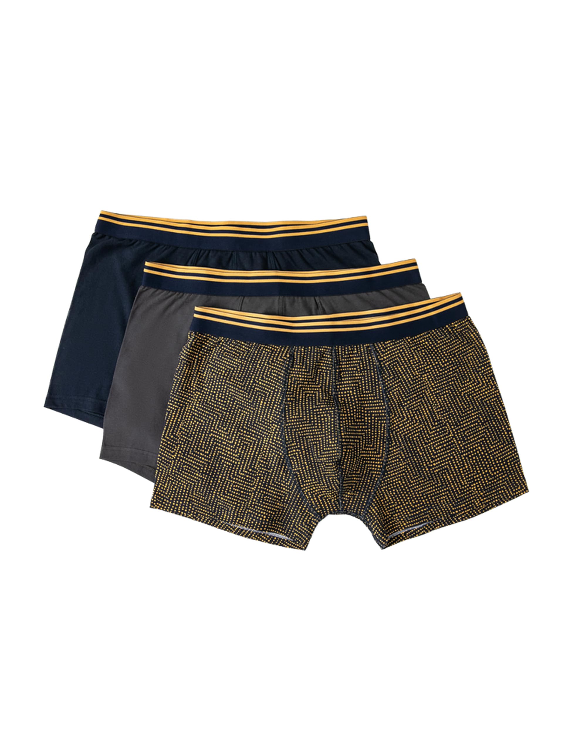 Baskılı 3'lü Boxer Set 4SLM90013MK Boxer Erkek