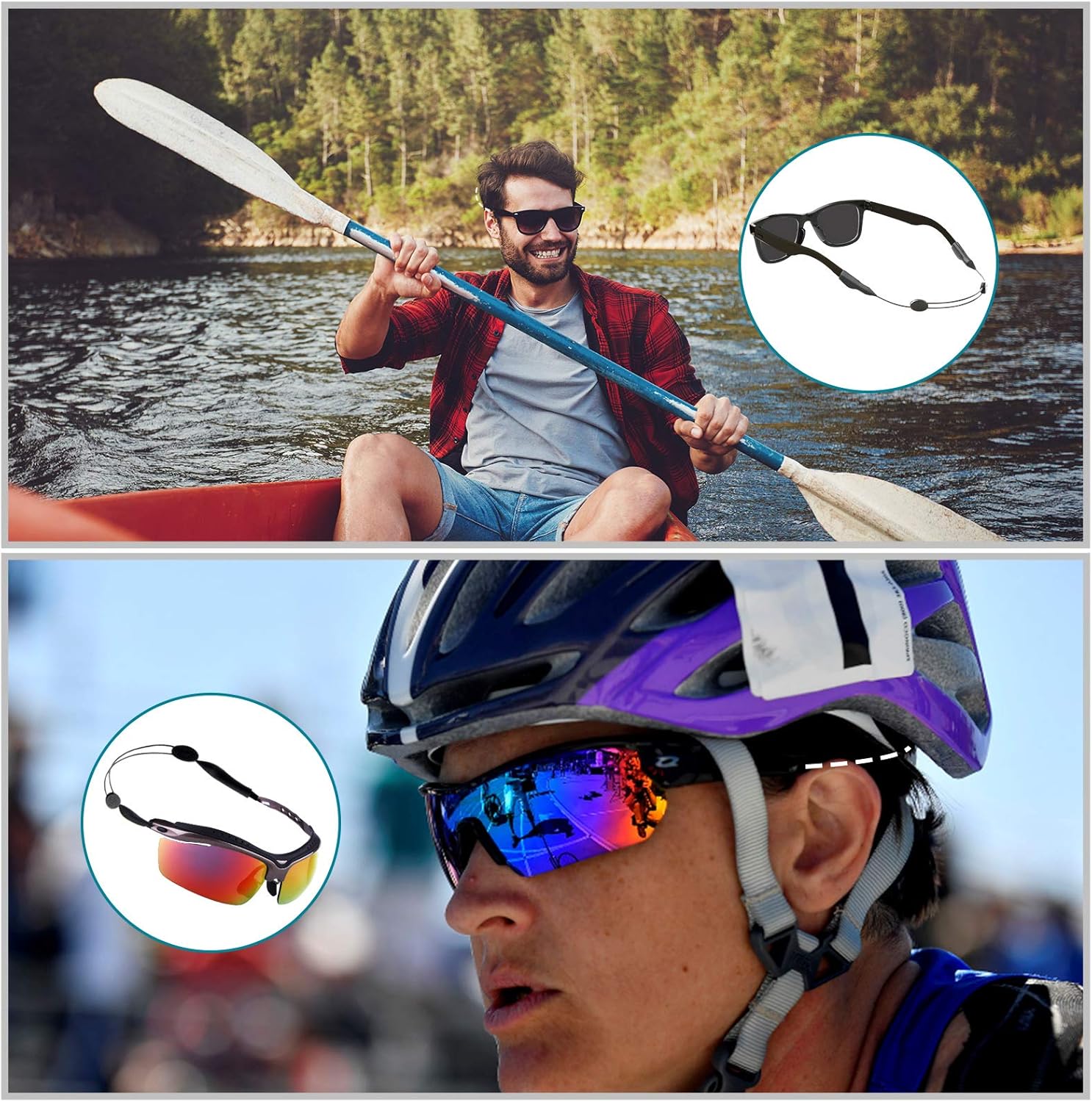 40% оƒƒ Dіѕсоunt 2pcs Eyeglasses Holder Strap, Sunglasses Strap, Eyewear Retainer, Sports String Retainer, Adjustable from 9.2 to 14”, with Glass Cleaning Cloth and Screwdriver, Black Prоmо Dіѕсоunt Uр Tо 70% оƒƒ 2pcs Eyeglasses Holder Strap, Sunglasses Strap, Eyewear Retainer, Sports String Retainer, Adjustable from 9.2 to 14”, with Glass Cleaning Cloth and Screwdriver, Black