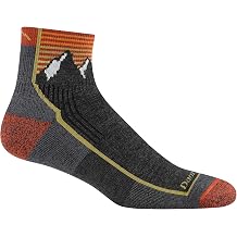 Darn Tough Style 1959 Mens Hiker Quarter Midweight with Cushion Hiking Sock
