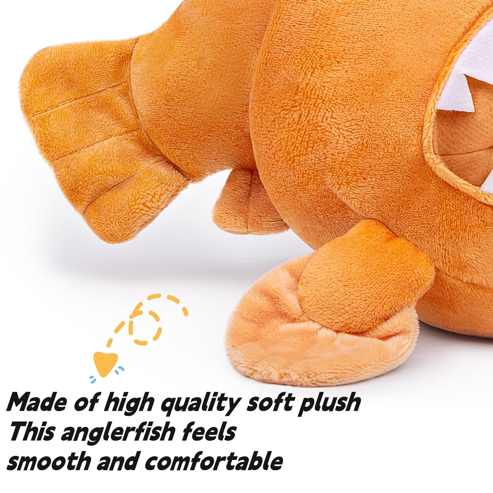capybaraflying Simulation Cambrian Anglerfish Plush Toy - Image 3